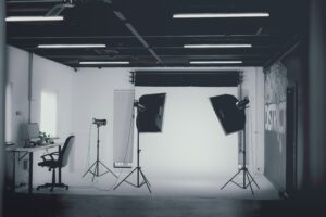 Studio de photographie de produit