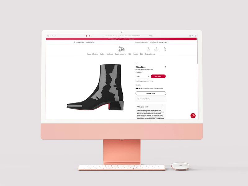 Mini Mock-up Alleo Boot Christian Louboutin