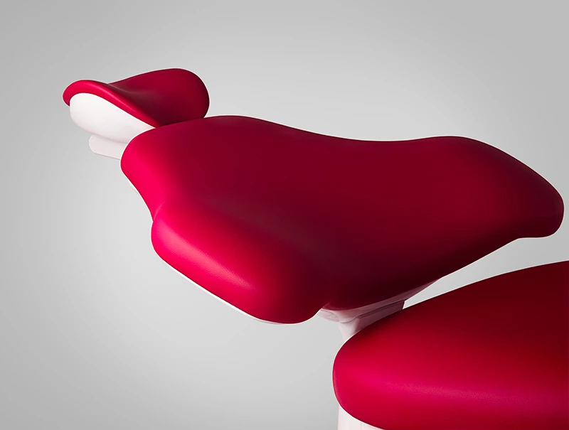 Packshot Fauteuils de Dentiste rouge