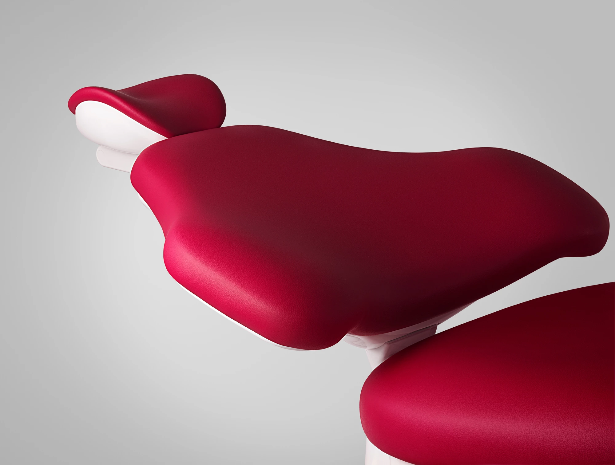 Packshot Fauteuils de Dentiste rouge
