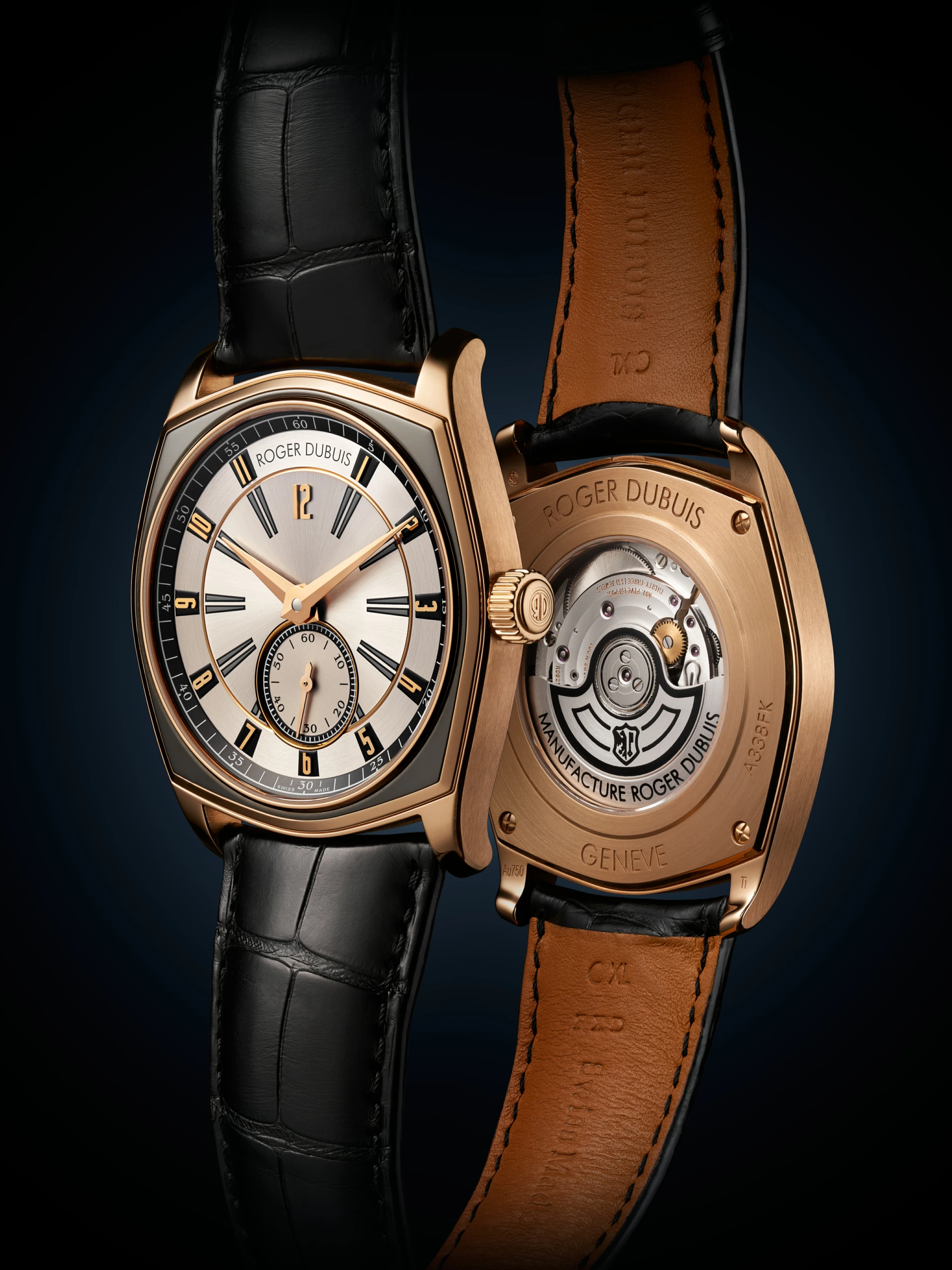 Composite des deux Packshots de La Monégasque de Roger Dubuis