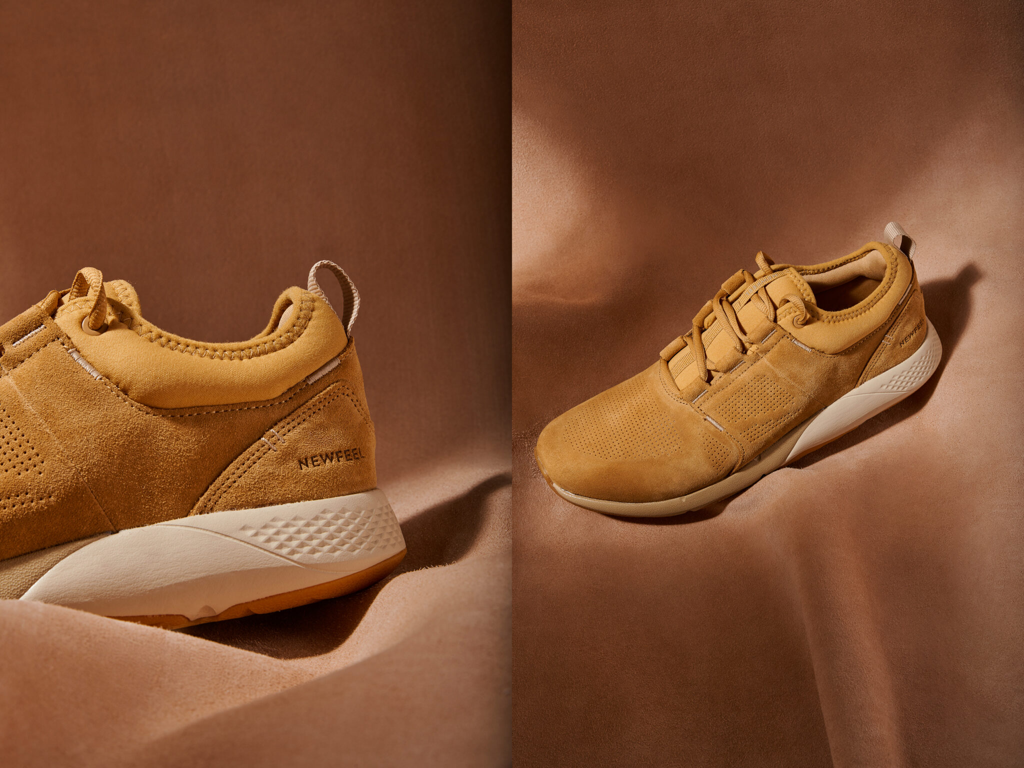 Deux angles pour un shooting produit chaussures