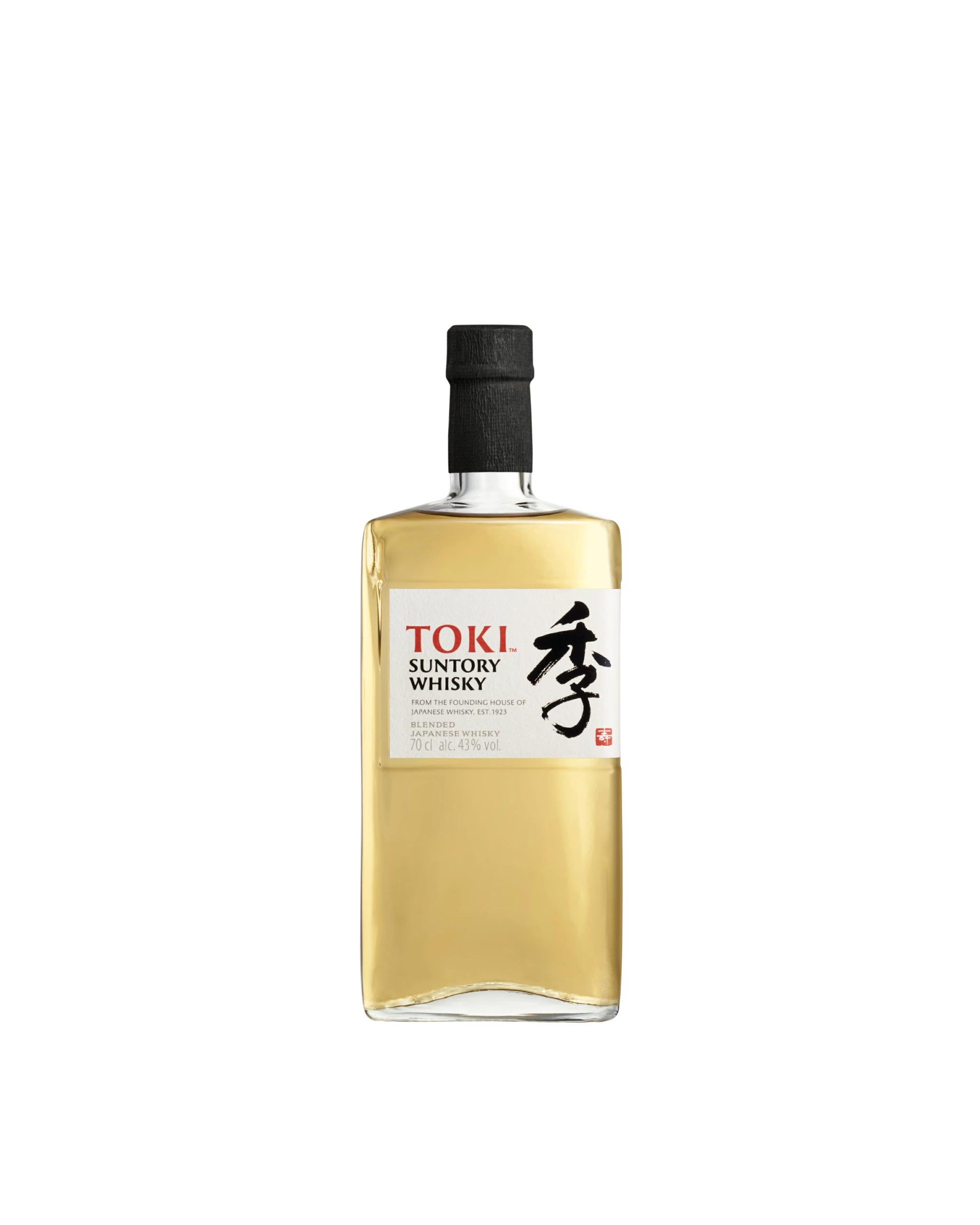 Packshot bouteille Suntory Toky de face