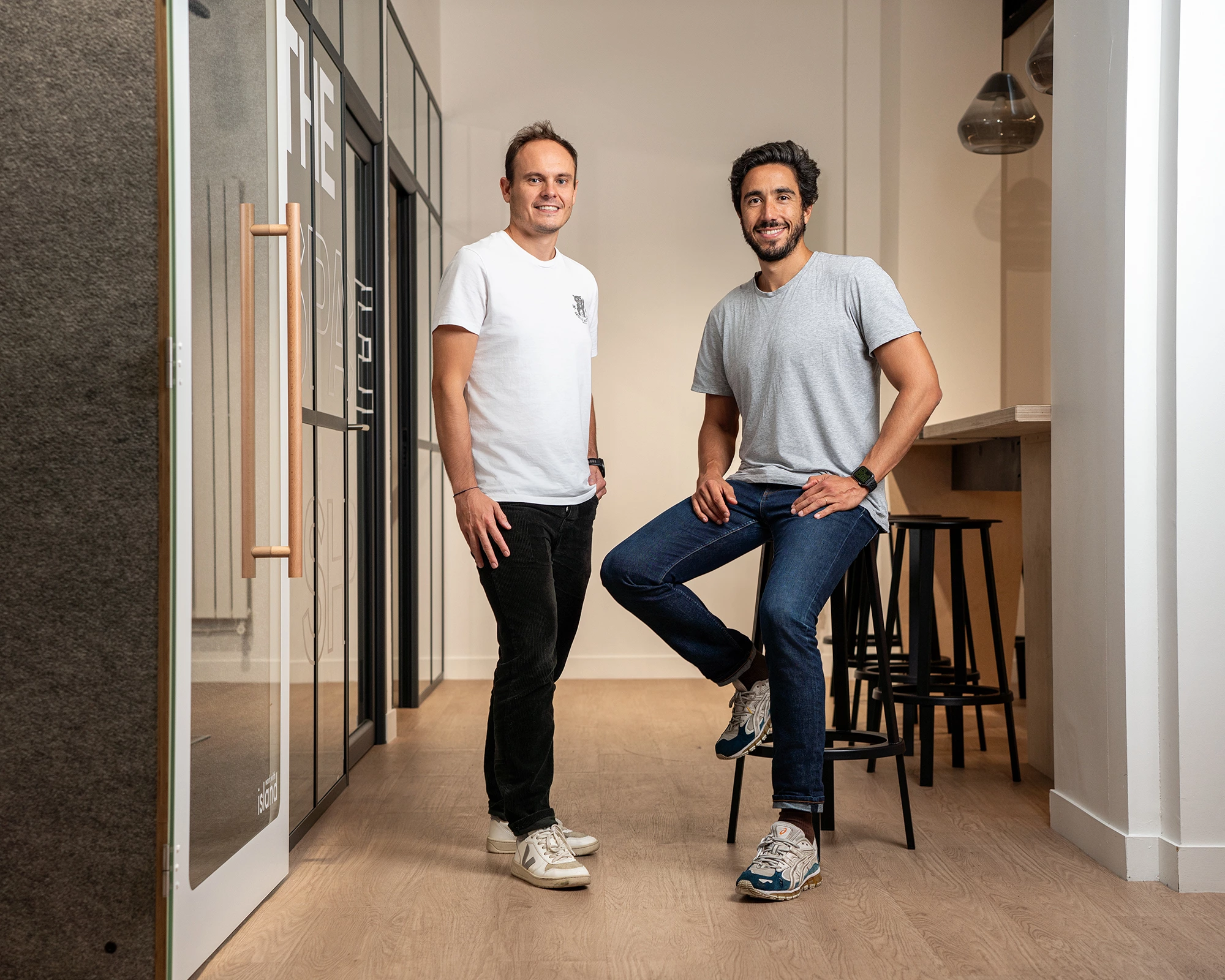 Portrait duo de Yan & Romain en horizontal