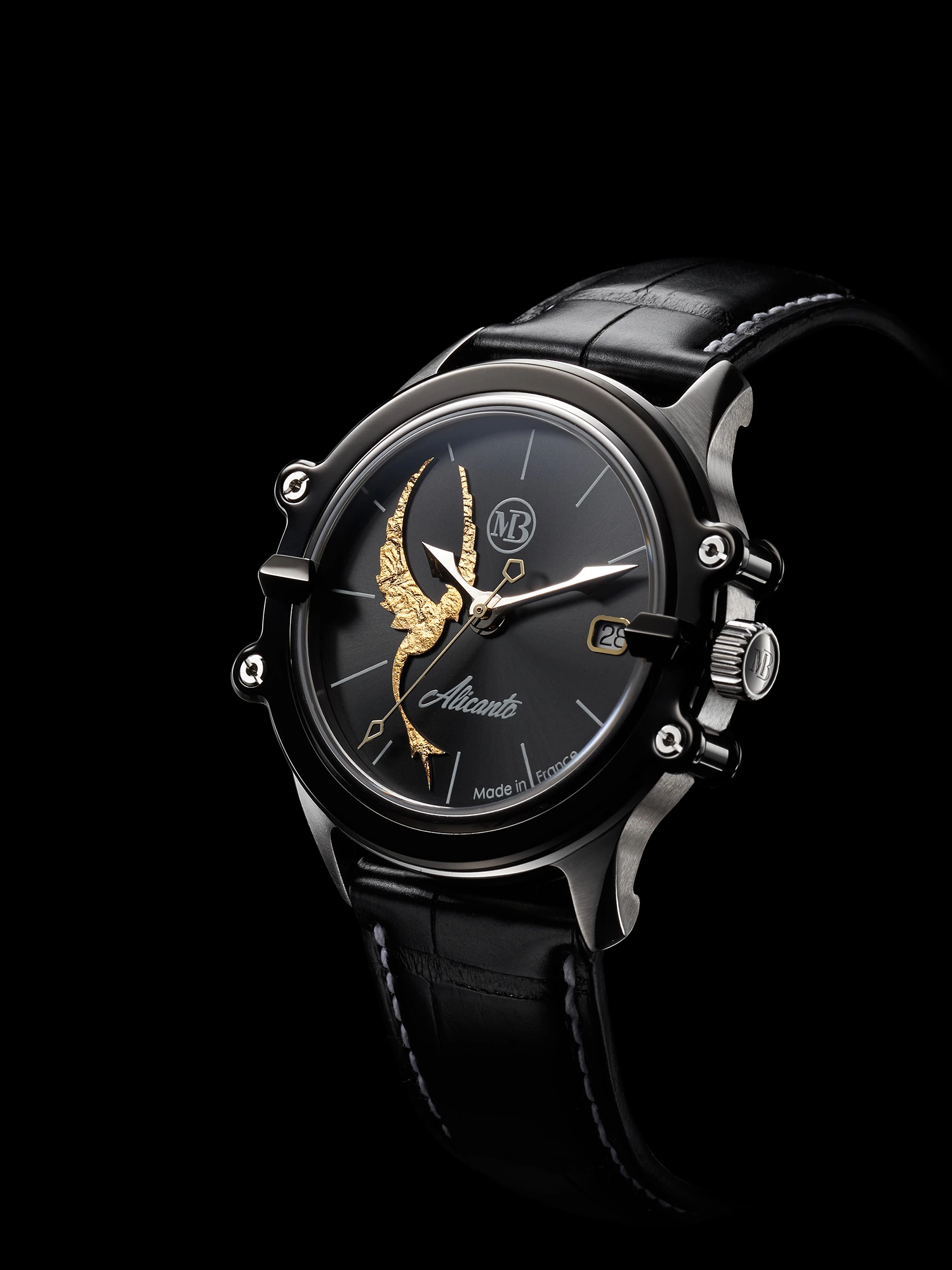 Packchot de la montre alicanto de MB Watches de 3:4