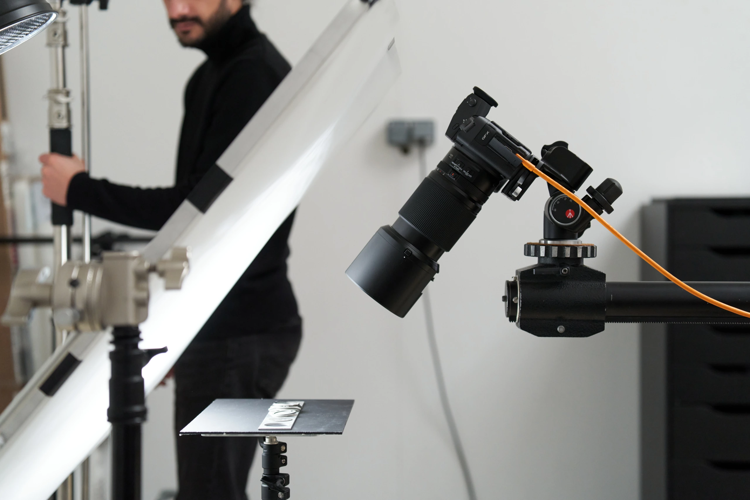 Backstage d'un shooting pour les montres Jalaper