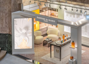 Photographie shop-in-shop des parfums de marly au galeries lafayette 4