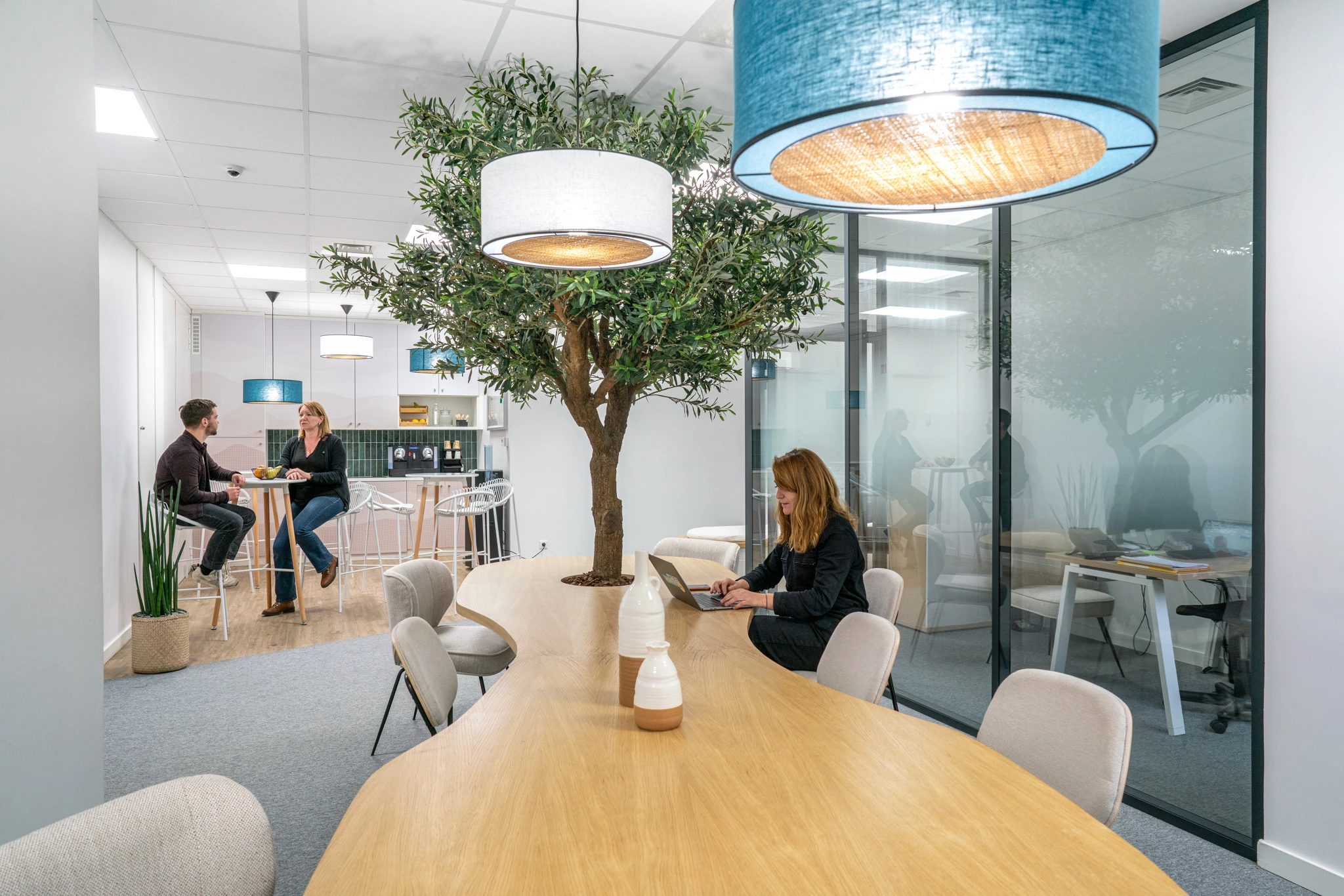 Mise en scène photographie de bureaux