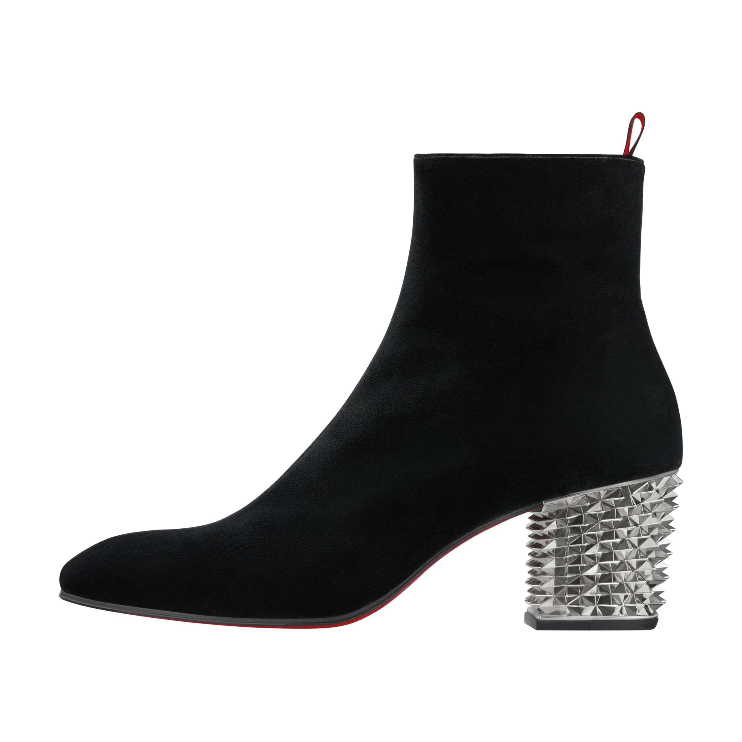 Packshot des Louboutin Rasorocks Velvet noir