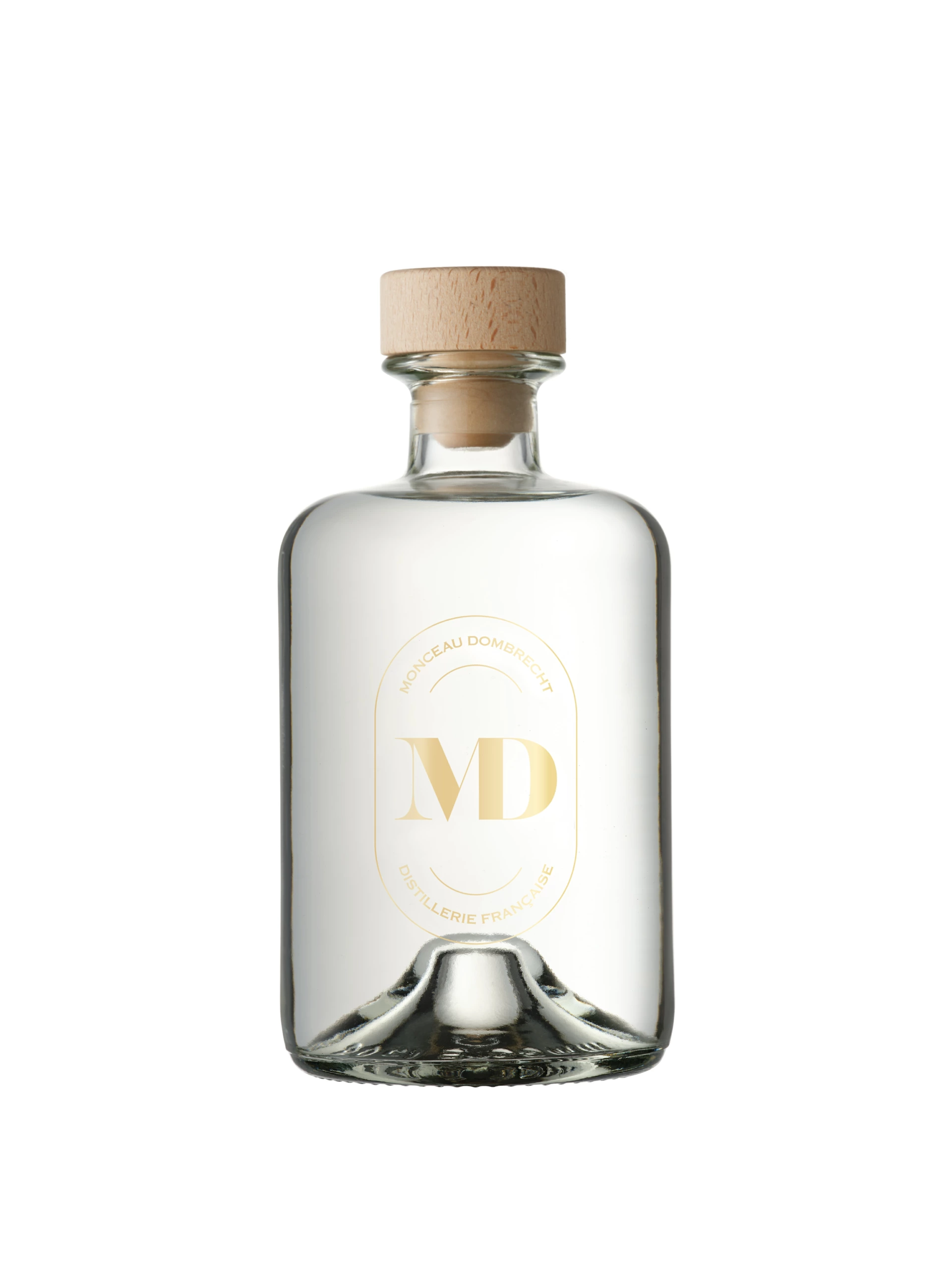 Packshot de la vodka Monceau Dombrech