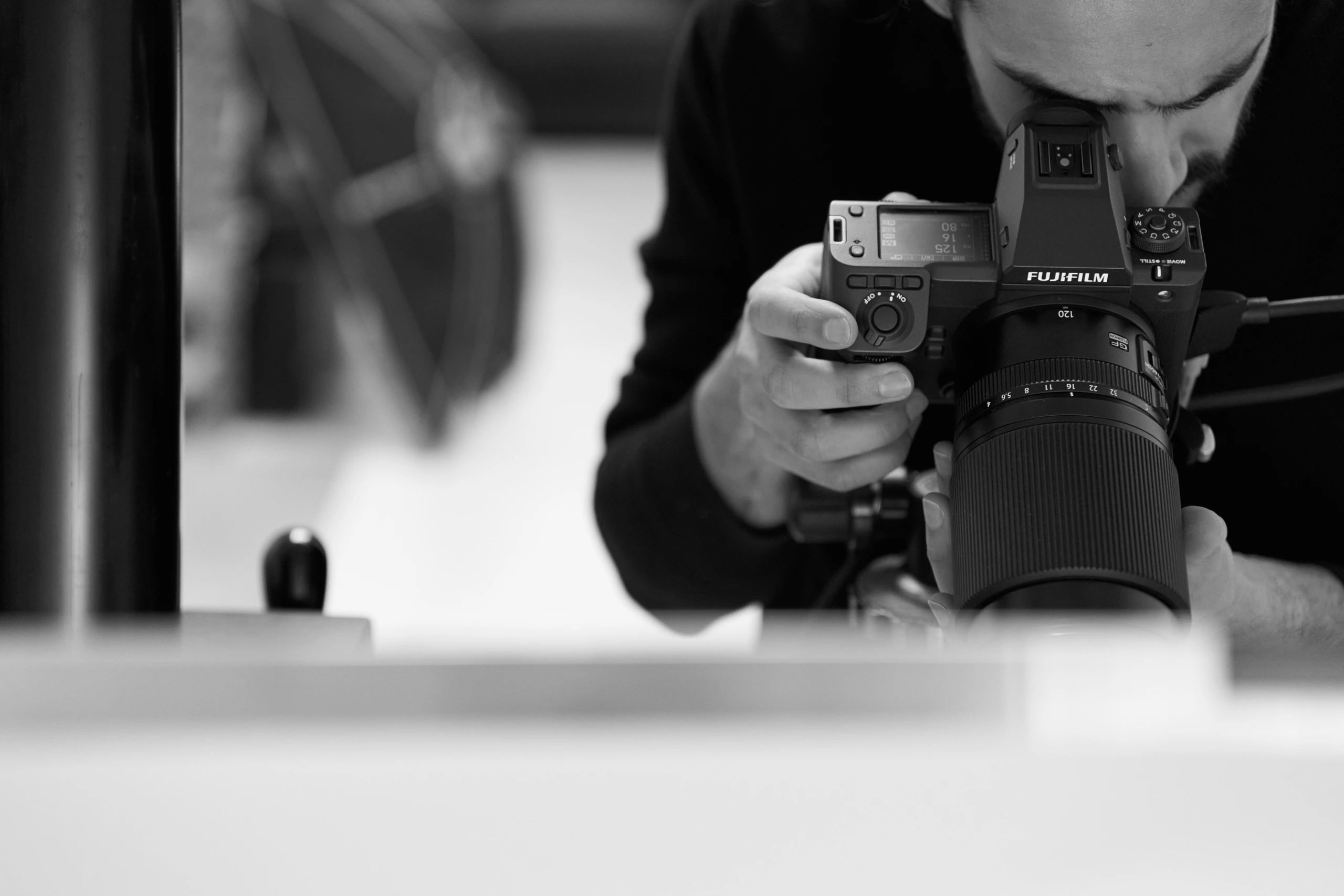 Photographe photographiant les montre Jalaper