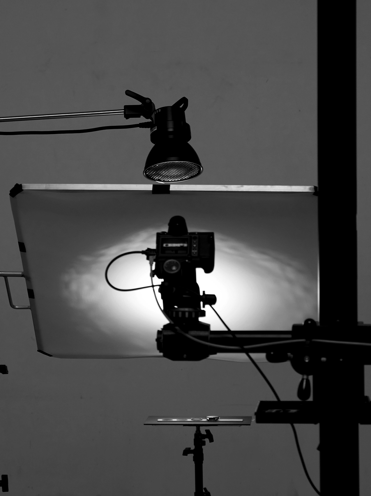 Studio photo on set