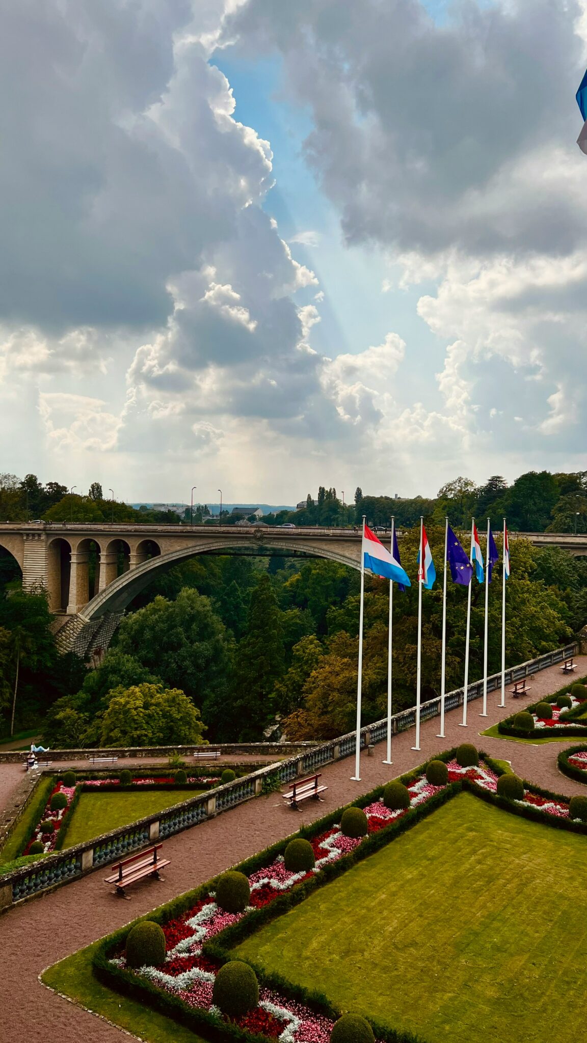 Photographie de la Vallée de la Pétrusse Luxembourg
