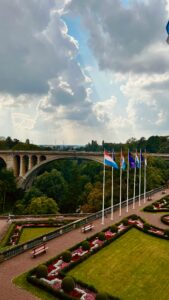 Photographie de la Vallée de la Pétrusse Luxembourg