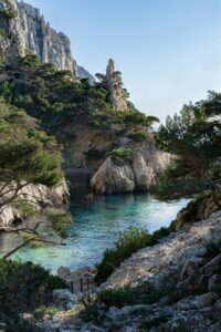 Photographie des calanques de Marseille