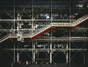 Photographie du centre Pompidou à Paris