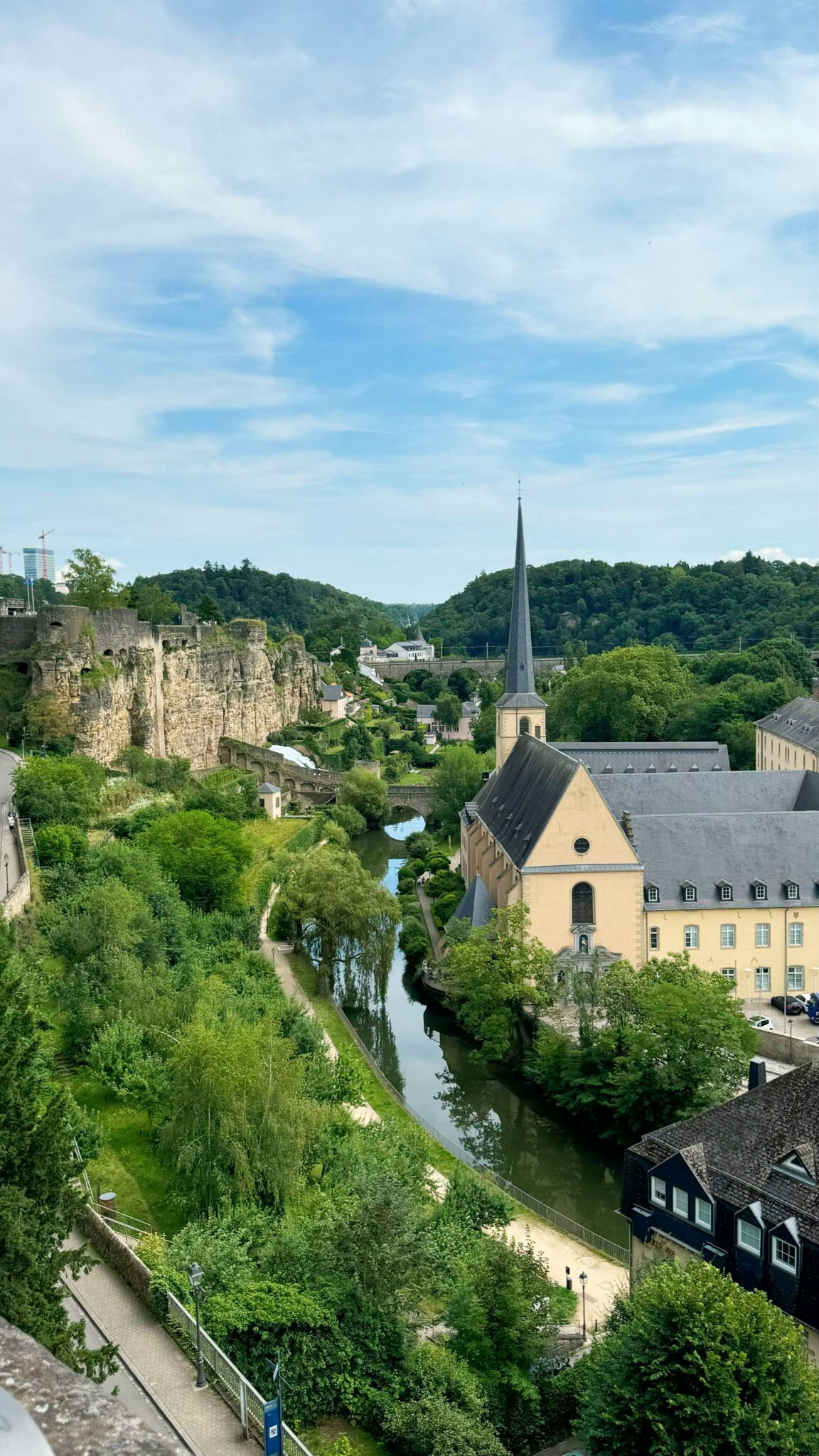 Photographie quartier du Grund Luxembourg