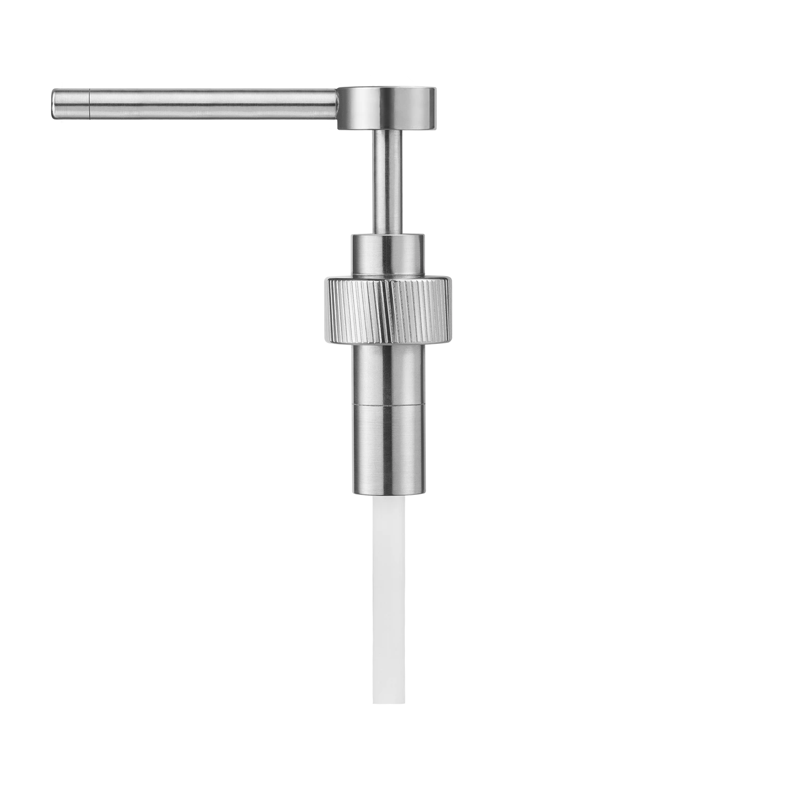 Packshot de bouton poussoir pour gel