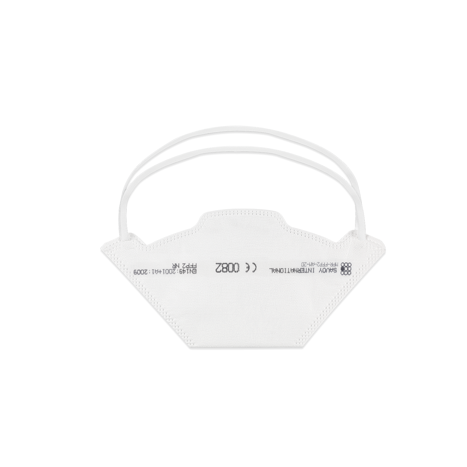 Packshot d'un masque chirurgical FFP2