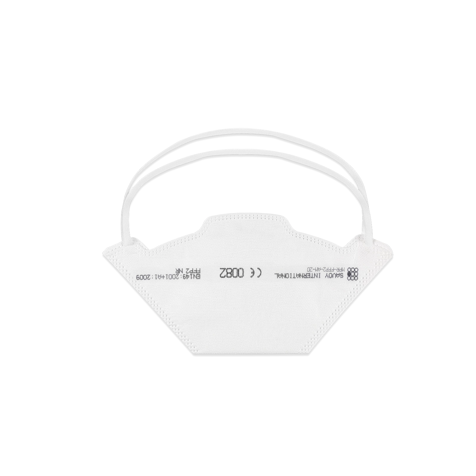 Packshot d'un masque chirurgical FFP2